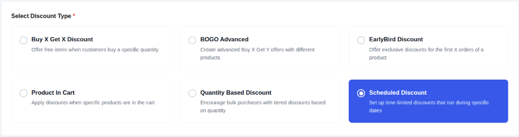 Select Campaign Type